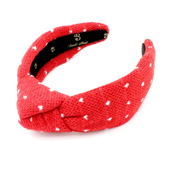 155. The Brooke Shade Sweater Weather Hearts High Knot Headband